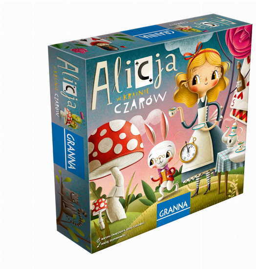 Gra Planszowa Alicja w Krainie Czarów Granna 1