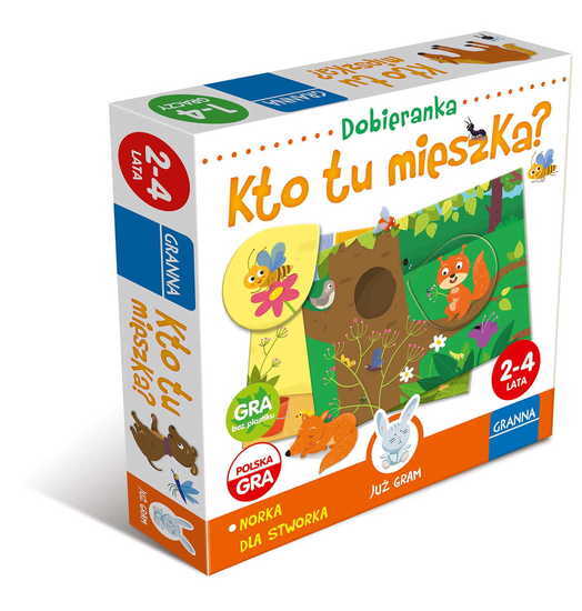 Gra Kto tu Mieszka Dobieranka Granna 1