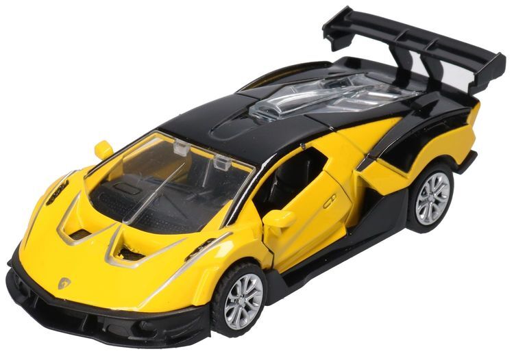 Auto sportowe metal, otwierane drzwi display 1