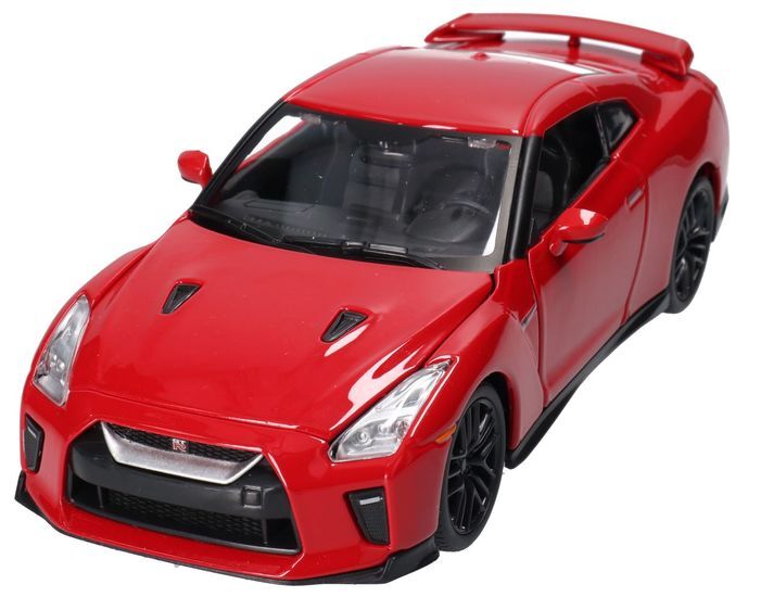 Auto Nissan GT-R 2017 model metalowy BURAGO 1:24 1