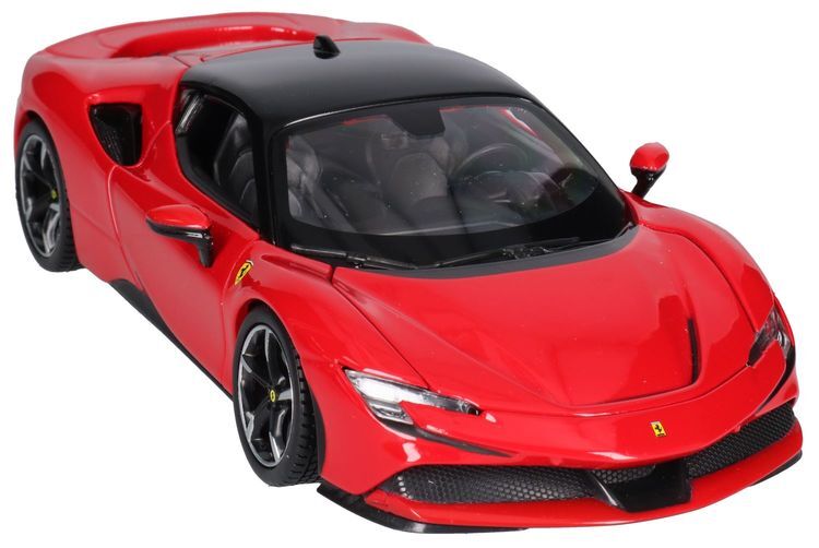 Auto Ferrari SF90 Stradale model metalowy BURAGO 1:24 1