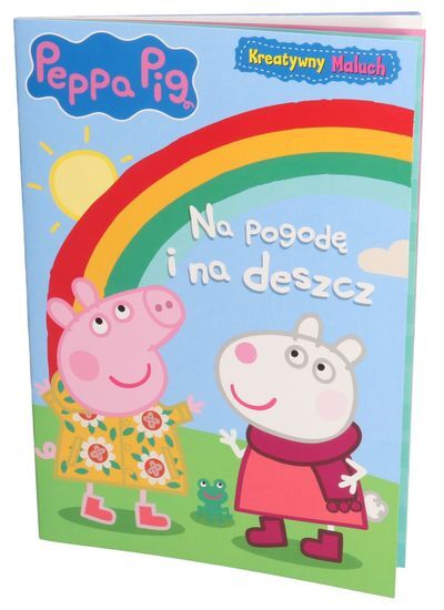 Książka Na pogodę i na deszcz ŚWINKA PEPPA zeszyt zadań 1