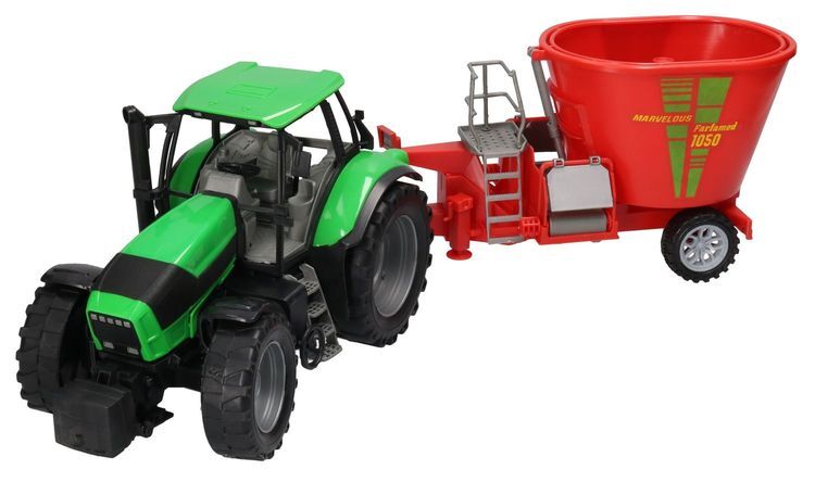 Traktor z przyczepą PASZOWÓZ  1