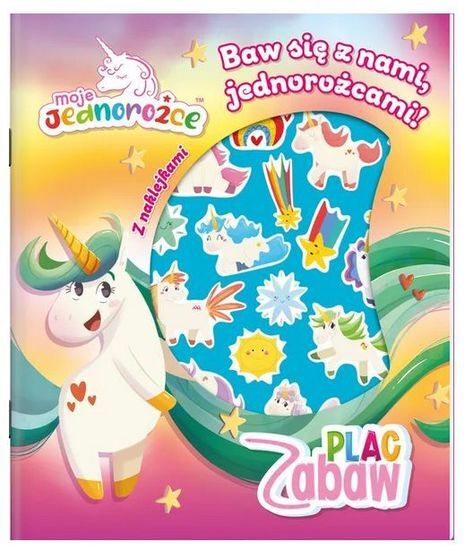 Książka PLAC ZABAW Baw się z nami, jednorożcami! zeszyt zadań 1