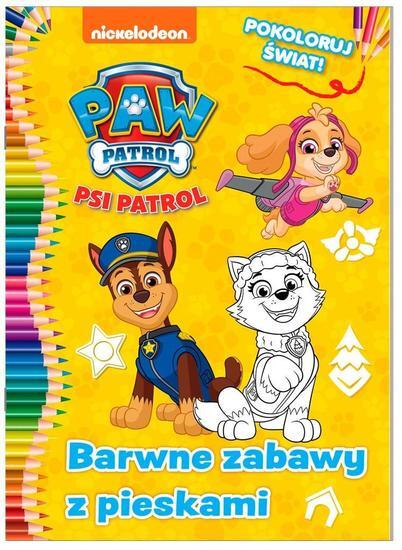 Kolorowanka PSI PATROL Barwne zabawy z pieskami 1