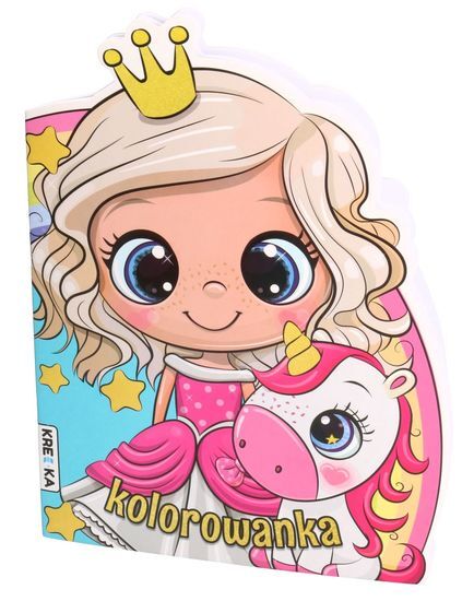 Kolorowanka KSIEŻNICZKA naklejki 1