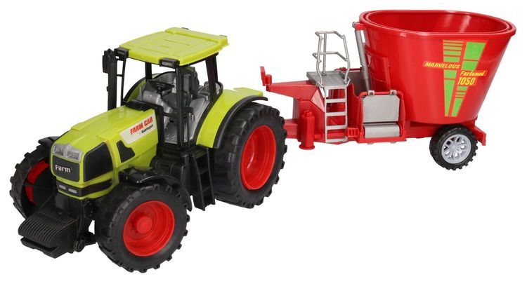 Traktor z przyczepą PASZOWÓZ  1