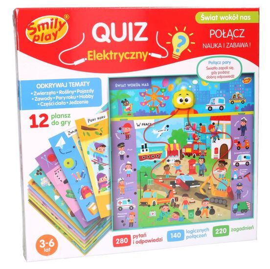 Gra edukacyjna QUIZ ELEKTRYCZNY Świat wokół nas 1