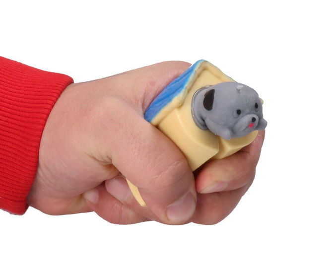 Gniotek antystresowy PIES W BUDZIE 1
