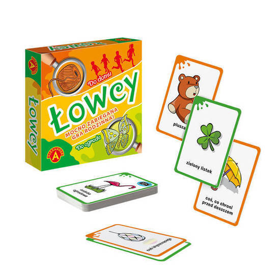 Gra ŁOWCY do domu - wersja kieszonkowa, podróżna 1