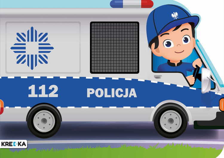 Kolorowanka POLICJA z naklejkami  1