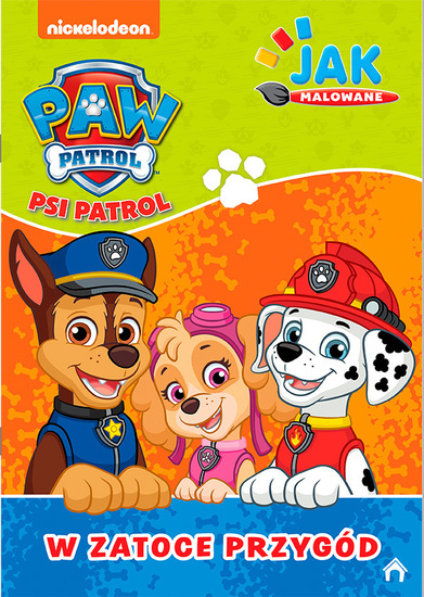 Kolorowanka PSI PATROL W zatoce przygód. Jak malowane. 1