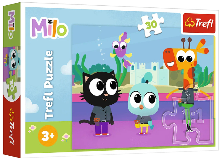 Puzzle 30 Kotek Milo 1