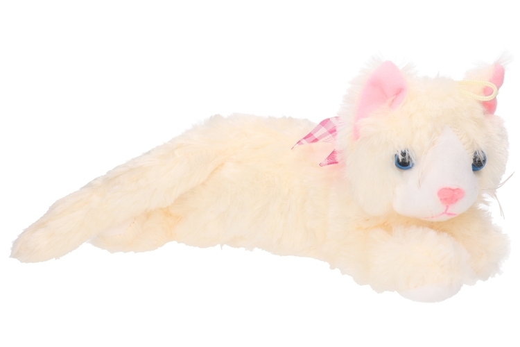 Maskotka KOT leżący z głosem 29cm 1