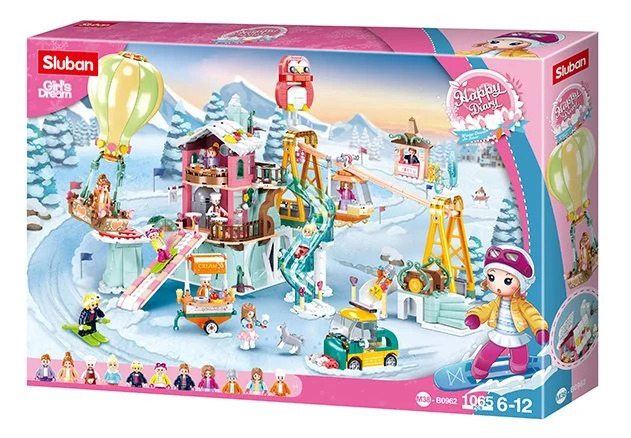 Klocki Sluban Girl's Dream OŚRODEK NARCIARSKI 1
