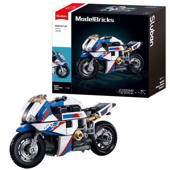 Klocki Sluban MOTOCYKL S1000MS Model Bricks 242el 1