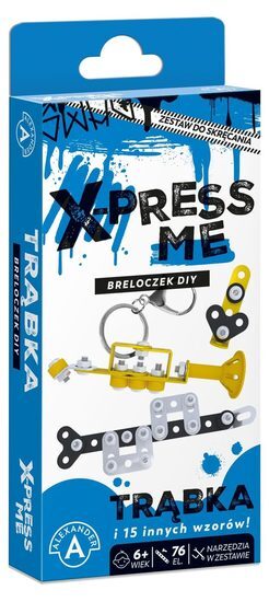 Brelok do skręcania DIY - Trąbka X-Press Me 1