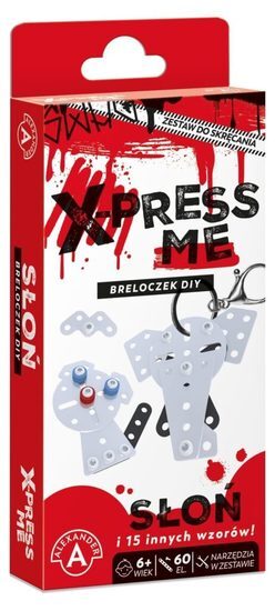 Brelok do skręcania DIY - Słoń X-Press Me 1