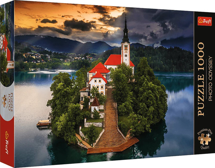Puzzle 1000 Jezioro Bled, Słowenia Premium Plus Quality 1