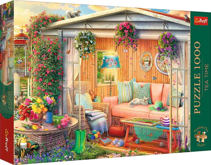 Puzzle 1000 Moje ulubione miejsce - Puzzle Premium Plus Tea Time 1