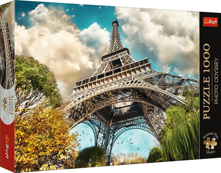 Puzzle 1000 Wieża Eiffel w Paryżu, Francja - Premium Plus Quality, Photo Odyssey 1