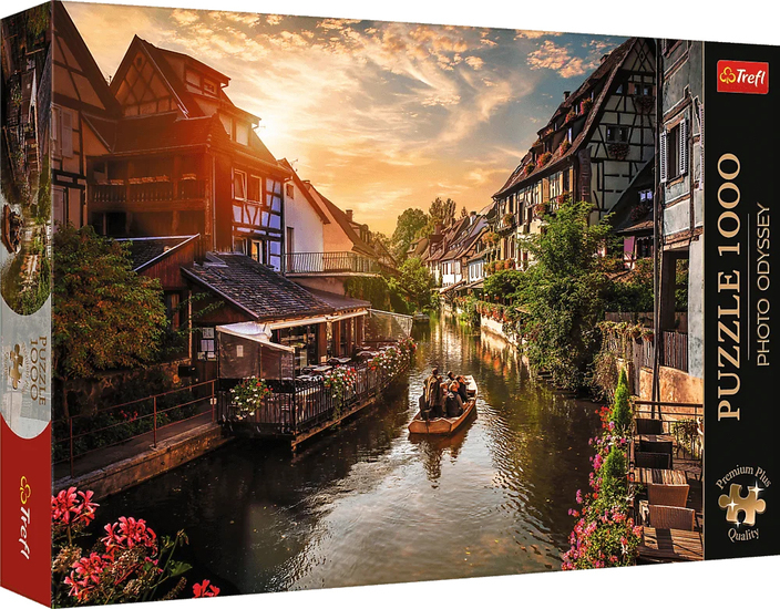 Puzzle 1000 Mała Wenecja w Colmar, Francja - Premium Plus Quality, Photo Odyssey 1