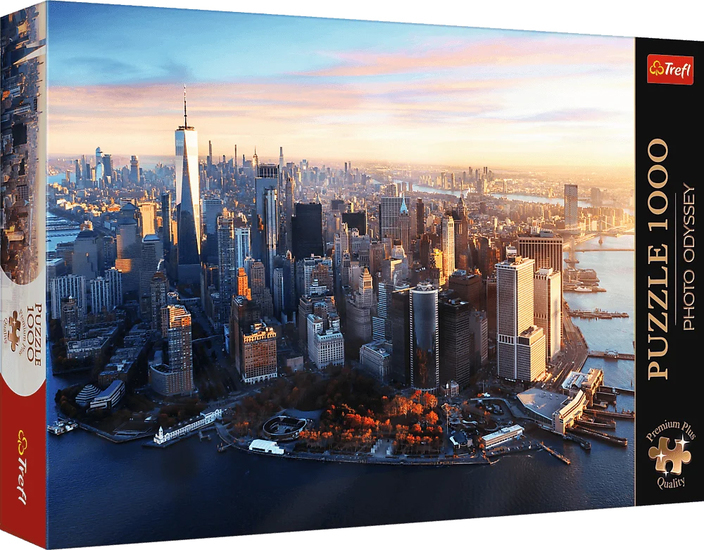 Puzzle 1000 Manhattan, Nowy Jork - Premium Plus Quality, Photo Odyssey 1
