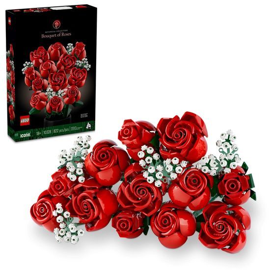 Klocki LEGO Icons Bukiet róż 10328 1