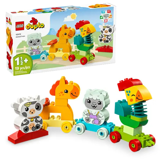 Klocki Lego Duplo Pociąg ze zwierzątkami 1