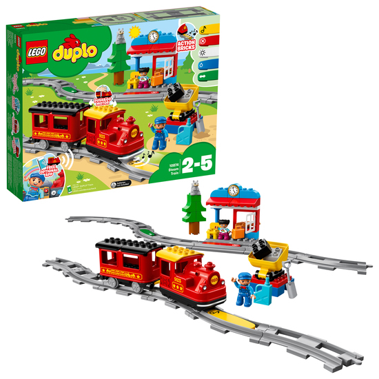 Klocki  LEGO DUPLO Pociąg parowy 1