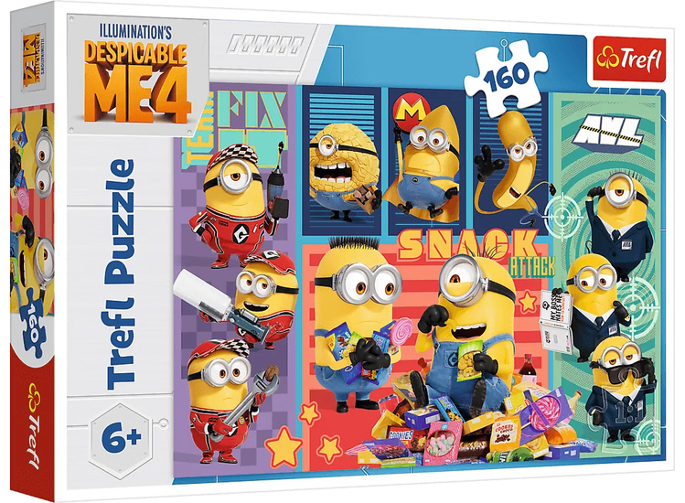 Puzzle 160 Minionkowa radość MINIONKI 1