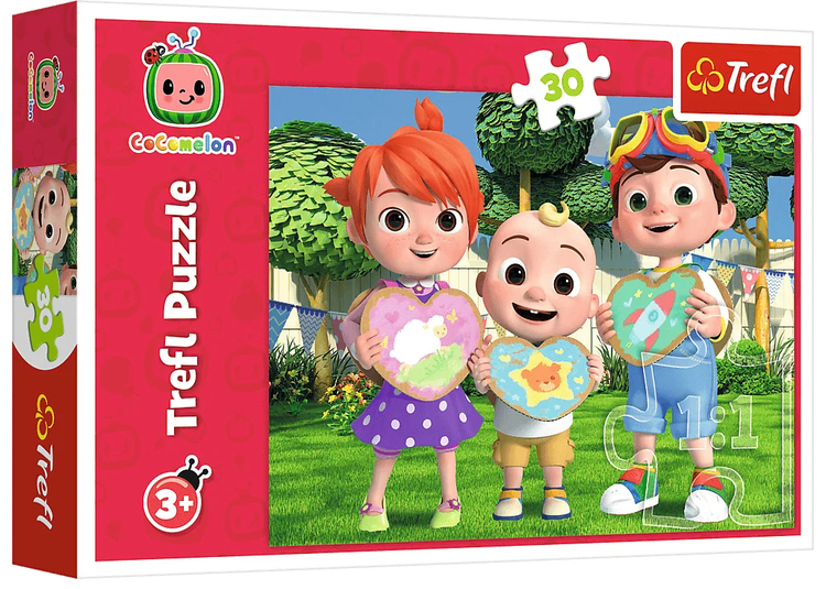 Puzzle 30 COCOMELON Bawmy się razem 1
