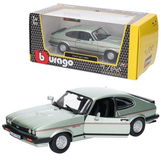 Auto FORD CAPRI 1982 model metalowy BURAGO 1:24 1