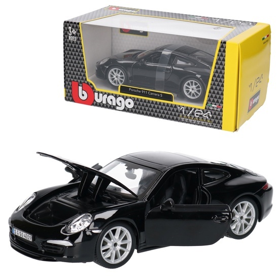 Auto PORSCHE 911 CARRERA S model metalowy BURAGO 1:24 1