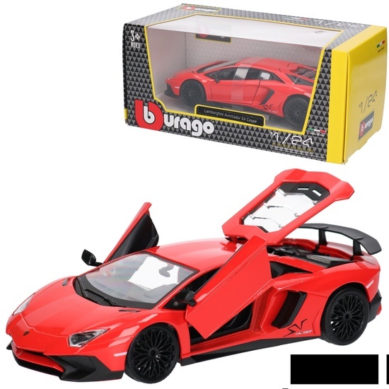 Auto LAMBORGHINI AVENTADOR SV Coupe model metalowy BURAGO 1:24 1