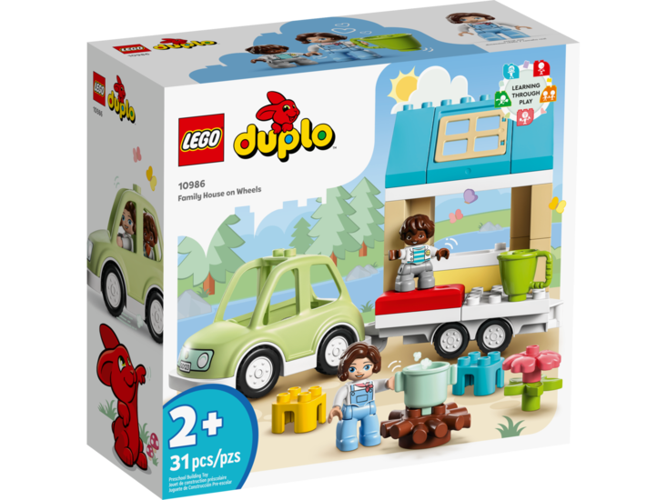 Klocki LEGO DUPLO Dom rodzinny na kółkach 1