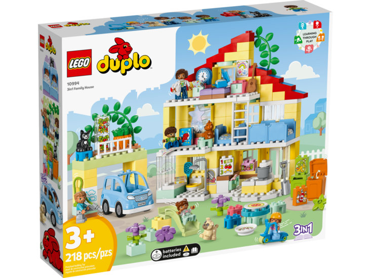 Klocki LEGO DUPLO Dom rodzinny 3w1 1