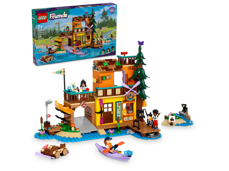 Klocki LEGO FRIENDS Sporty wodne na obozie kempingowym 1