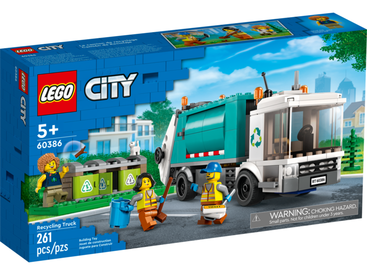 Klocki LEGO CITY Ciężarówka recyklingowa 1