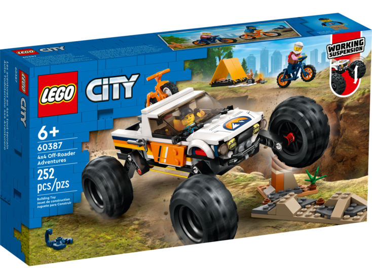 Klocki LEGO CITY Przygody samochodem terenowy 1
