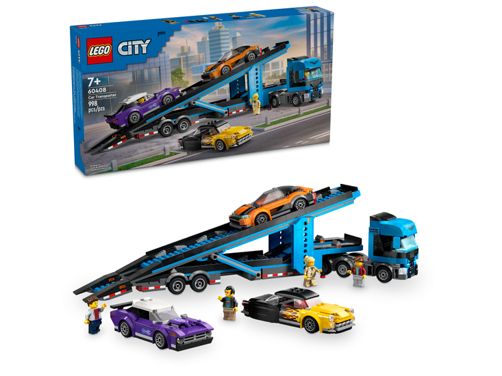Klocki LEGO CITY Laweta z samochodami sportowymi 1