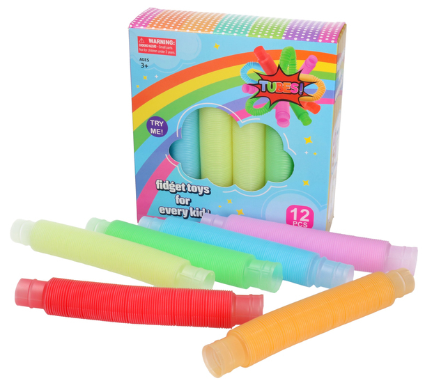 RURKI SENSORYCZNA duży zestaw 12szt 1