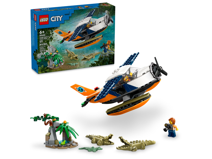 Klocki LEGO CITY Wodolot badaczki dżungli 1
