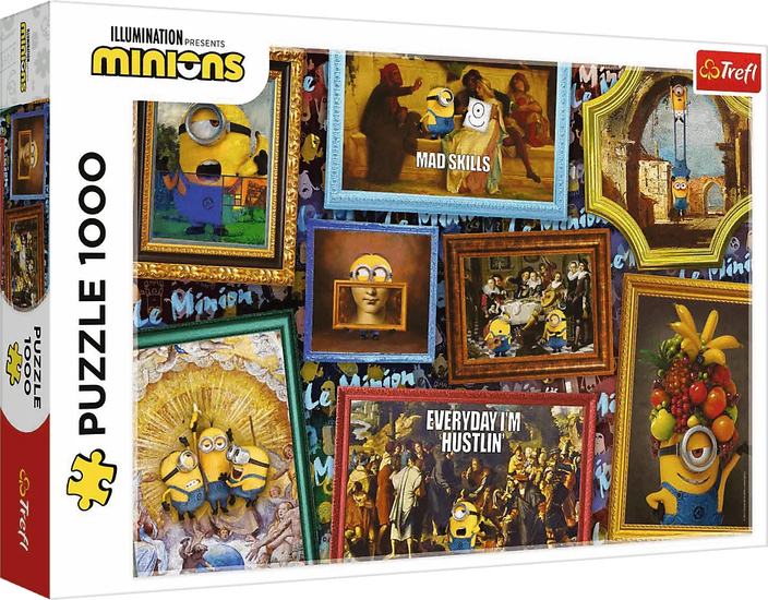 Puzzle 1000 MINIONKI Galeria Minionków 1