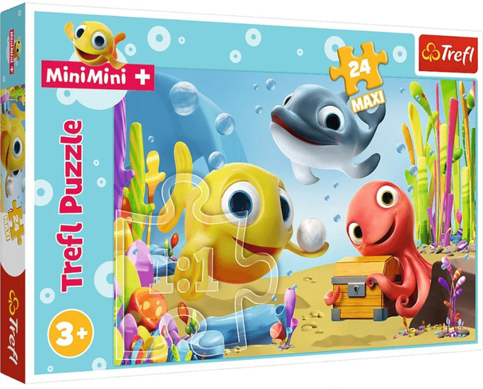 PUZZLE 24 Maxi Wesoła Rybka 1