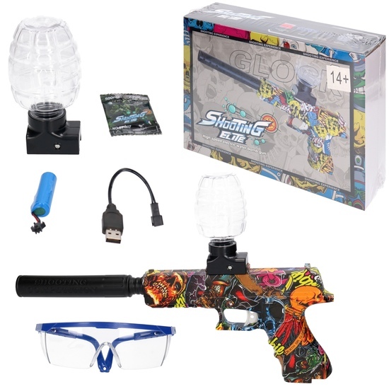 Duży pistolet na kulki żelowe akumulator 1