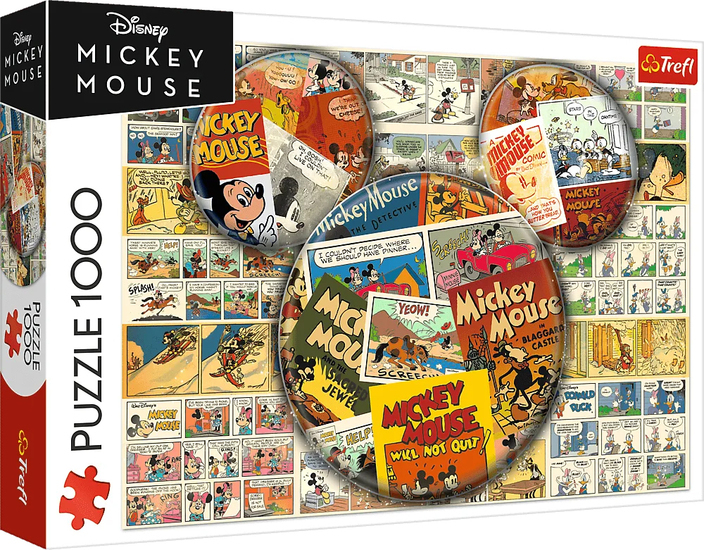 Puzzle 1000 Komiksowa Myszka MYSZKA MIKI 1