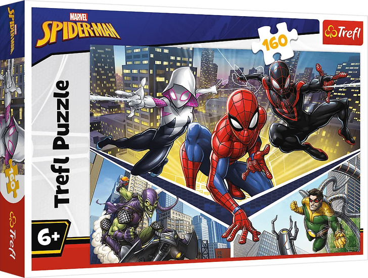Puzzle 160 SPIDERMAN Siła Spidermana 1