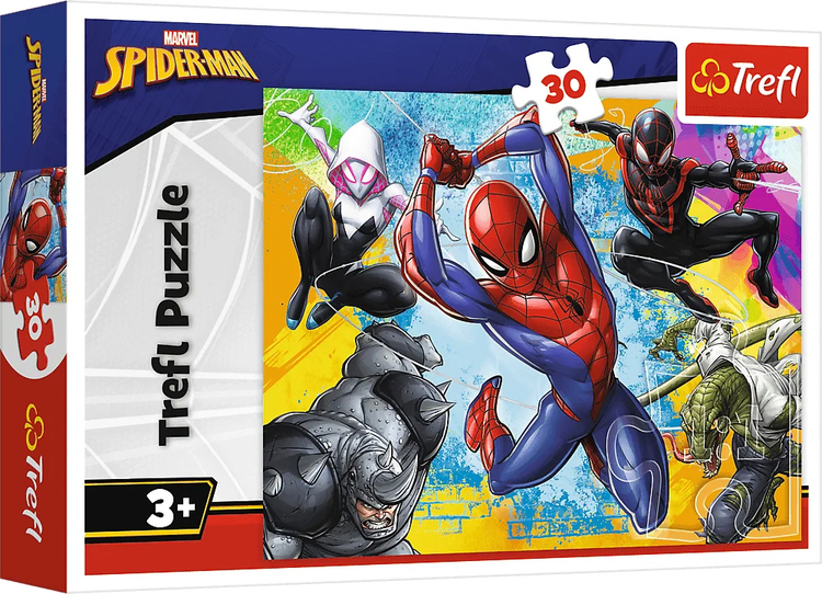 Puzzle 30 Kolory Spidermana SPIDERMAN 1