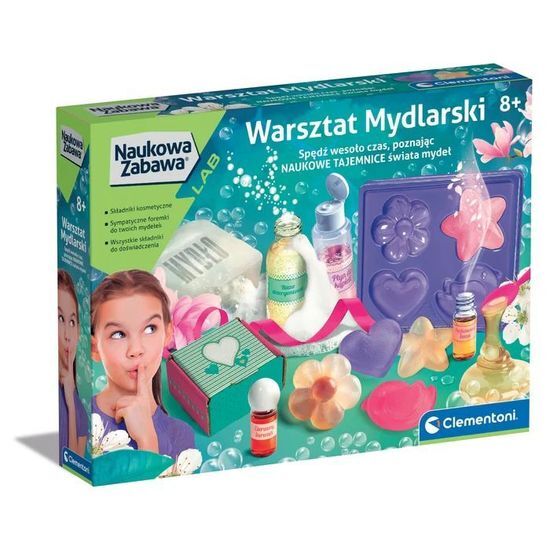 Warsztat mydlarski, stwórz swoje mydełka NAUKOWA ZABAWA 1